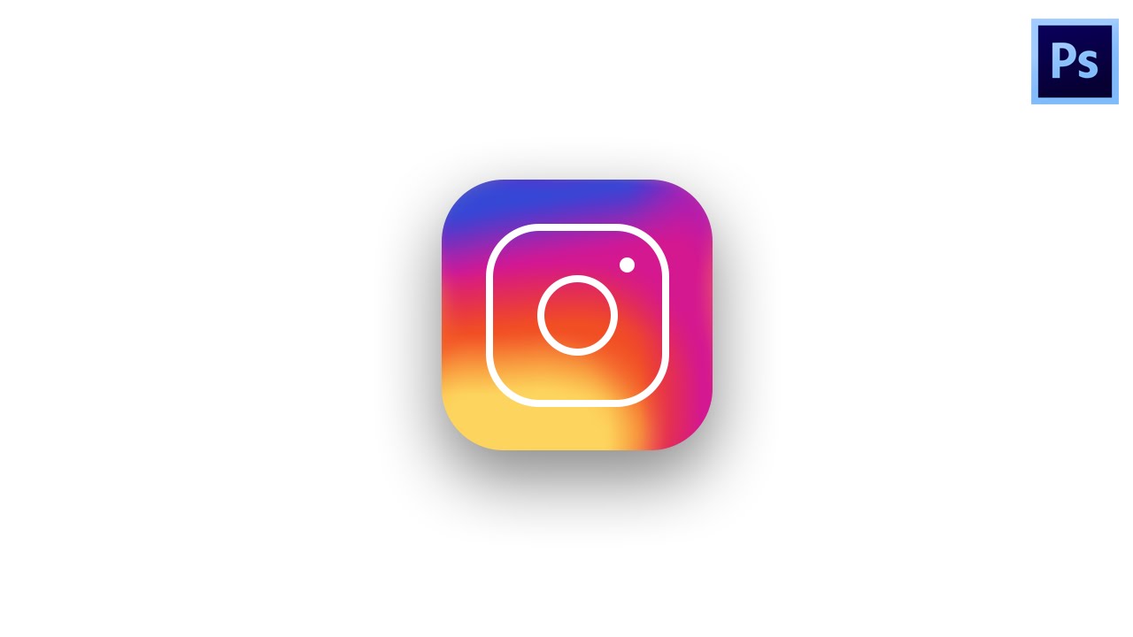 Instagram New Logo Design || Photoshop Tutorial - YouTube