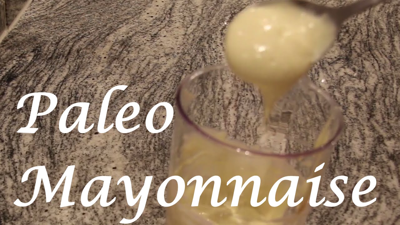 Paleo Mayonnaise selber machen in 20 Sekunden! Paleo Bibel - YouTube