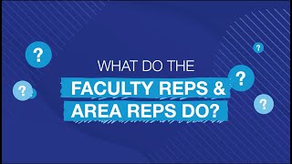 What do Faculty and Area Reps do? | Open university Students Association Elections