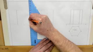 development of hexagonal prism