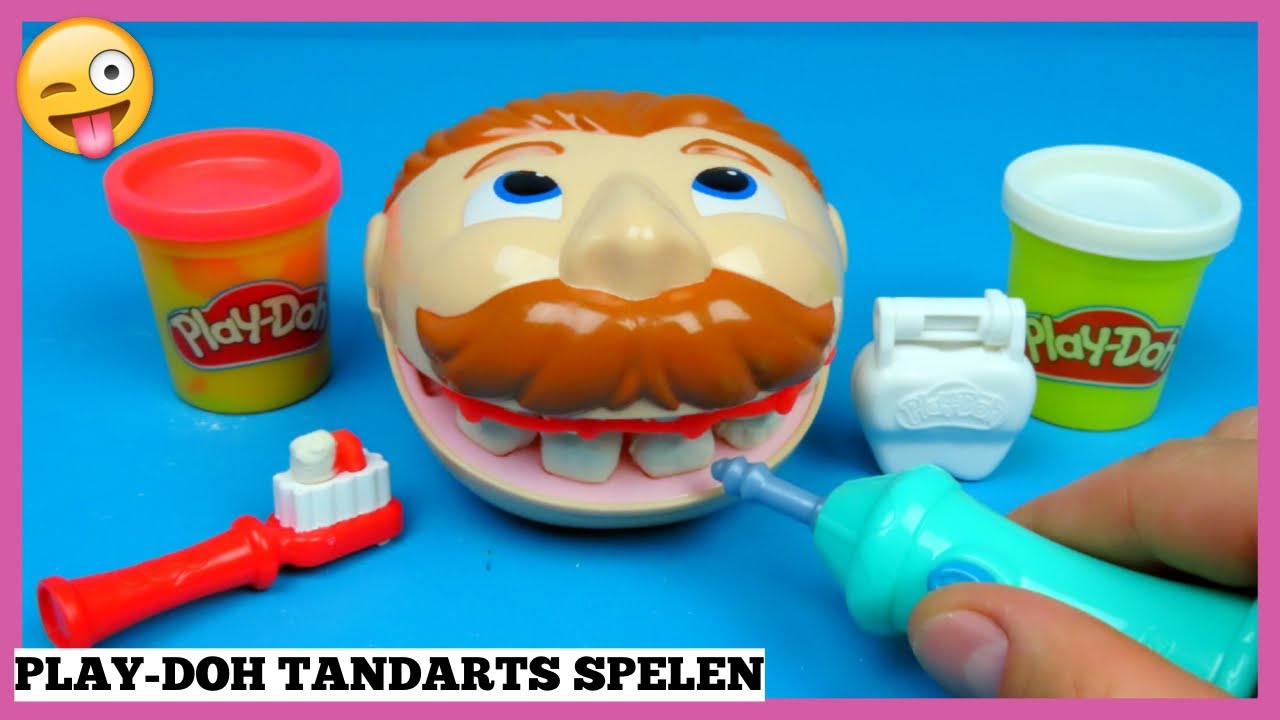 Doh doctor drill 'n fill set 🦷uitpakken Toys Collector - YouTube