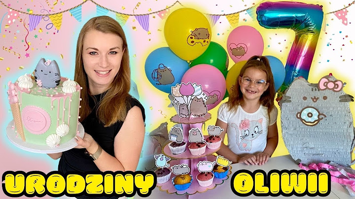 To były najlepsze urodziny Oliwii🥳🎂 Dwie imprezy w stylu Pusheen i ogromny dmuchaniec🤩🔥
