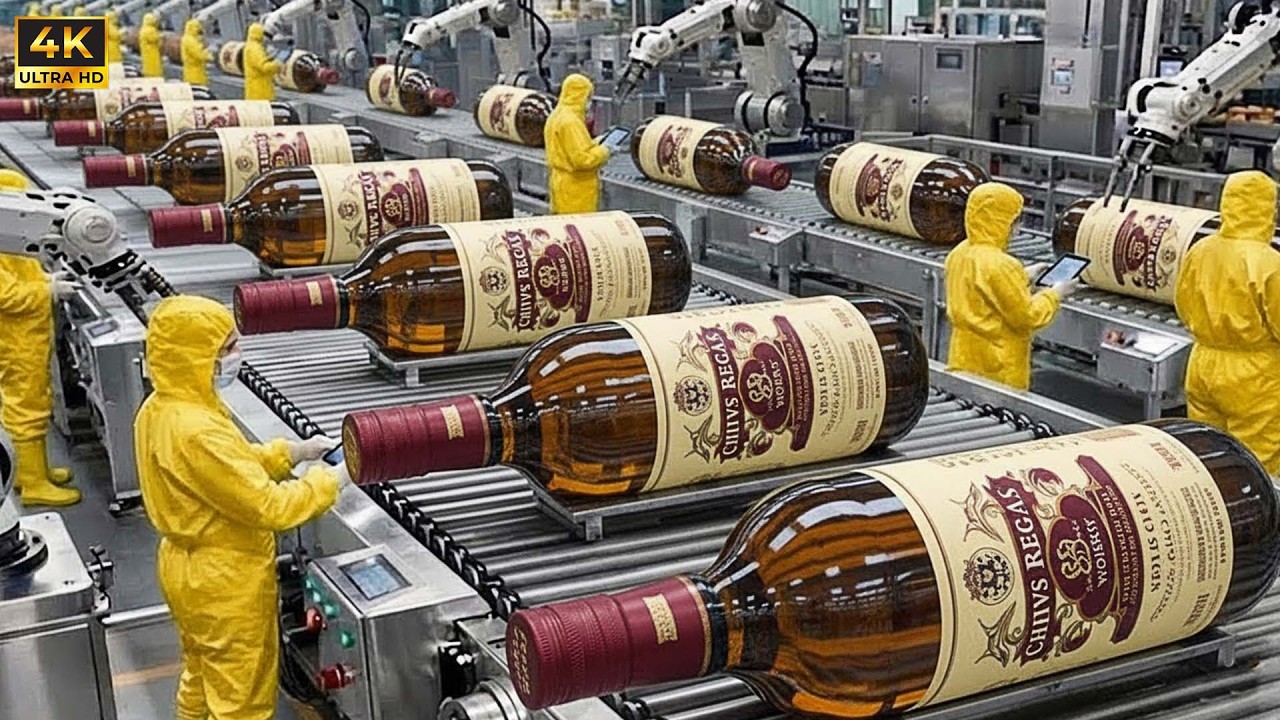 How Chivas Regal 18 Is Made: Inside a World-Class Scotch Whisky Distillery (Full Process)