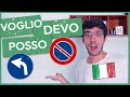 Italian modal verbs  easily explained  volere dovere potere