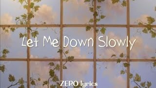 Alec Benjamin - Let Me Down Slowly [Lyrics]