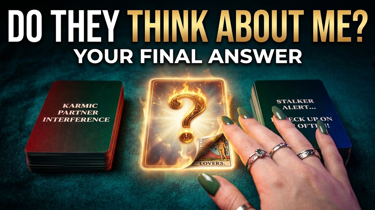 Do they ever think about me? Pick-A-Card