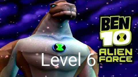 Ben 10 Alien Force Gameplay Level 6 Completed Walkthrough PPSSPP