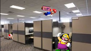 Wario dies from a computer monitor after throwing paper at Mario at the next cubical.mp3