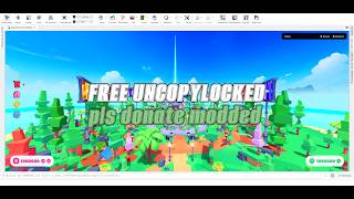 (FREE) UNCOPYLOCKED PLS DONATE MODDED