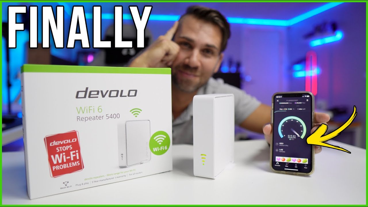 FINALLY a Repeater That is Worth it !!! Devolo Wifi 6 Repeater 5400 