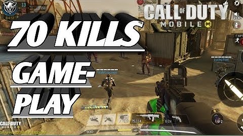 CALL OF DUTY MOBILE HARDPOINT ON RUST MAP 70 KILLLS GAMEPLAY