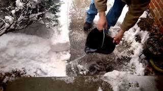 Can You Melt Sidewalk Ice With Dawn Dish Soap?