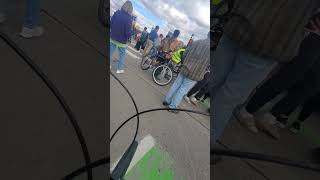 Minneapolis, protest supporting Palestinians a White Supremacist try to run people over!