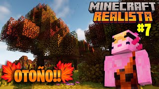 ✅Un año en MINECRAFT REALISTA! || otoño!