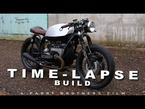 1985 Bmw R45 Cafe Racer - Time Lapse (Mint Customs) - Youtube