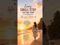Every small step counts. Don’t stop now… better days are being built one day at a time. #motivation