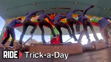 How-To Skateboarding: Frontside 5-0 Frontside Shove-it with Nich Kunz