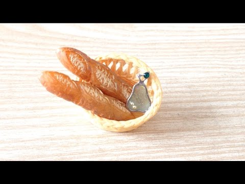 洋梨のチャーム ハンドメイド UVレジン 初心者 Pear handmade UVresin beginner