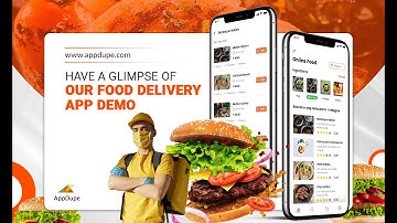 Appdupe -  Food Delivery App Workflow