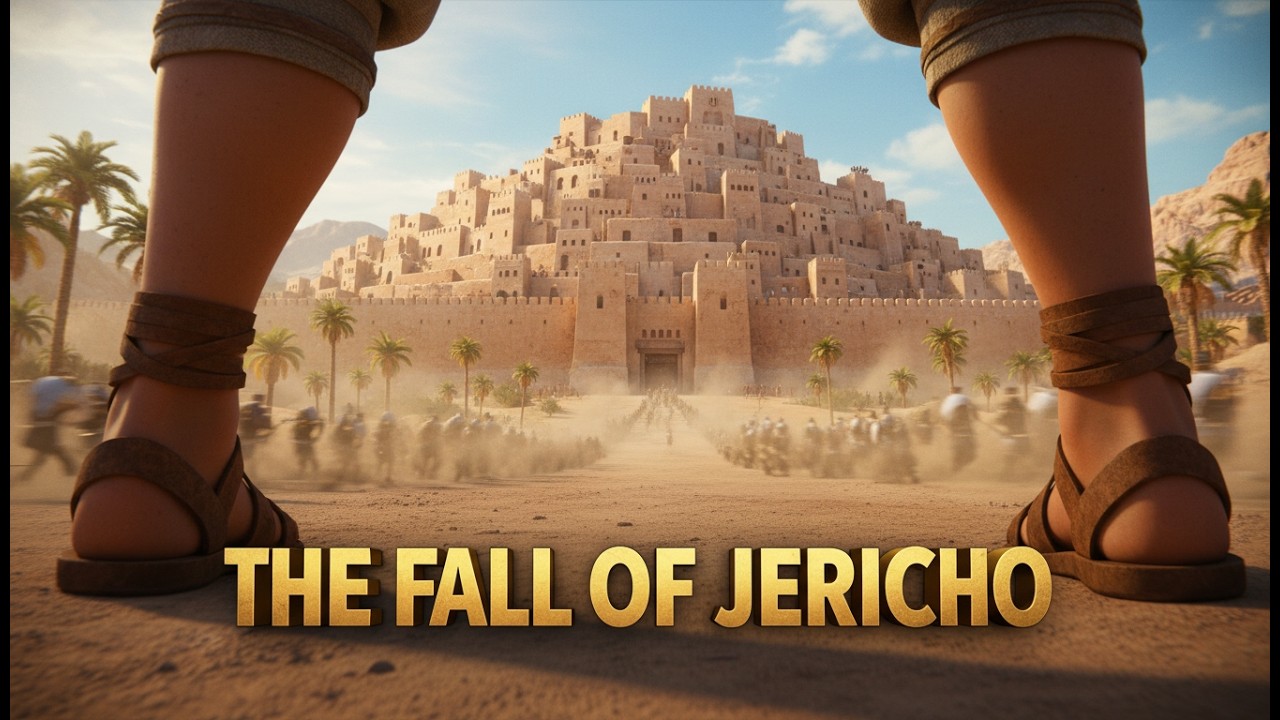 Rahab Animation The Fall of Jericho | How Rahab's Scarlet Cord Changed History ...