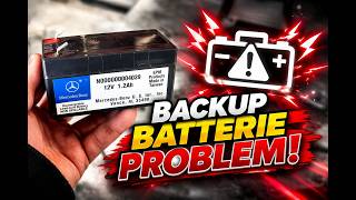 Mercedes-Benz ML W164 BackUp Batterie wechseln