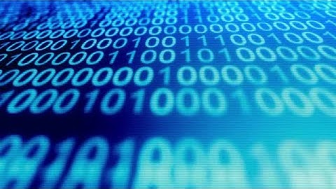 Animated Binary Code Stock Motion Graphics