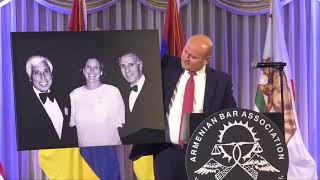 Armenian Bar Association Honors Victor E. Chavez