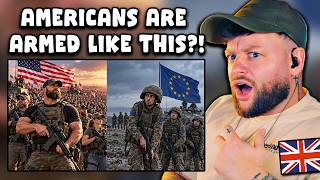 Brit SHOCKED at "What if Every US Gun Owner Fought Europe..."