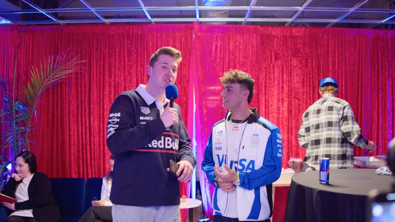 Meeting Max Verstappen | RBR F1 Livery Launch Event
