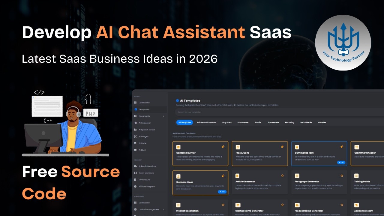 AI SaaS Business Ideas for 2026 (With Free Source Code!) | Build Your ...