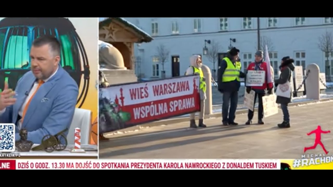,,Wieś - Warszawa - wspólna sprawa''' Wielki Protest Rolników przeciwko Mercosur | Michał Rachoń
