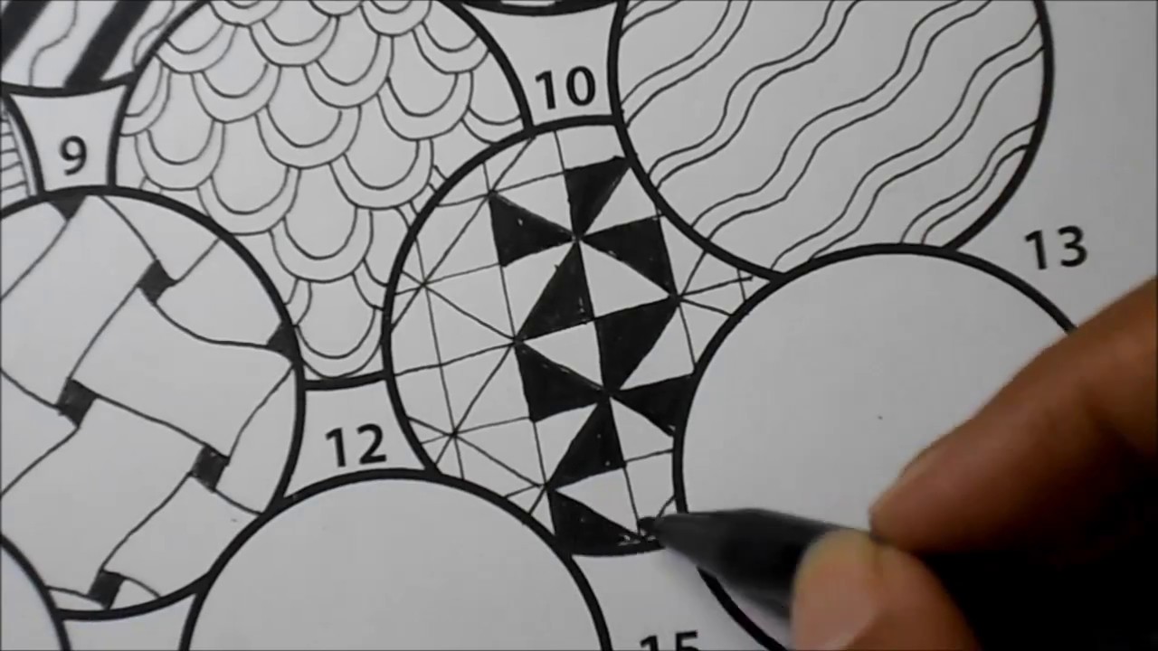 How To Draw 20 Patterns For Doodling Easy Doodle Tutorial For