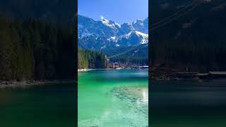 Eibsee, Bavaria Stunning Alpine Lake By Zugspitze