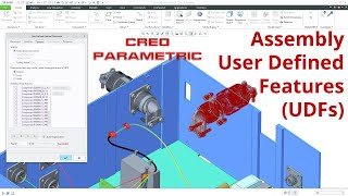 Creo Parametric - Assembly User Defined Features (UDFs) screenshot 4