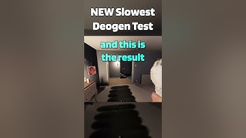 How Slow Can You Make a Deogen in Phasmophobia? #shorts #phasmophobia #phasmophobiaupdate