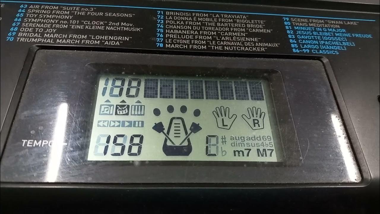 Bossa Nova casio ctk 1200 YouTube