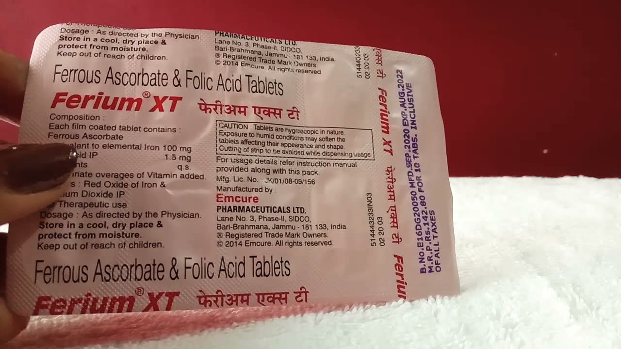 Ferium Xt Tablet Uses YouTube Ferium Xt Tablet Uses YouTube