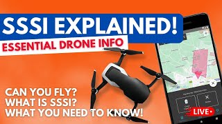SSSI - Can you FLY Your DRONE? Site of Special Scientific Interest drone flight information