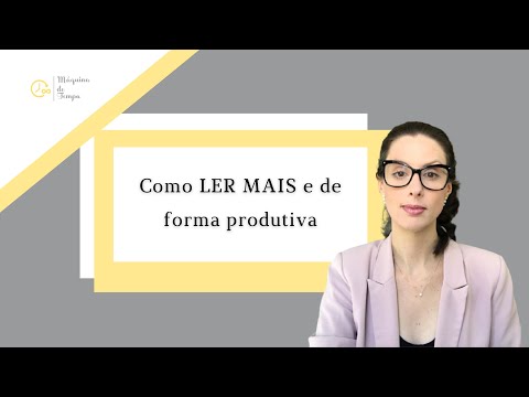 Vídeo: Como Aprender De Forma Produtiva