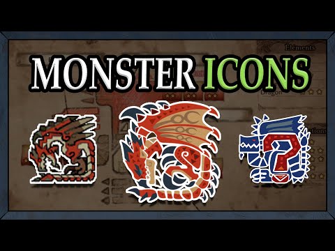The Evolution of Monster Icons in Monster Hunter - YouTube