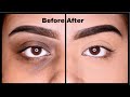 COVER DARK CIRCLES WITH NO CREASING| COVER PIGMENTATION WITH MAKEUP