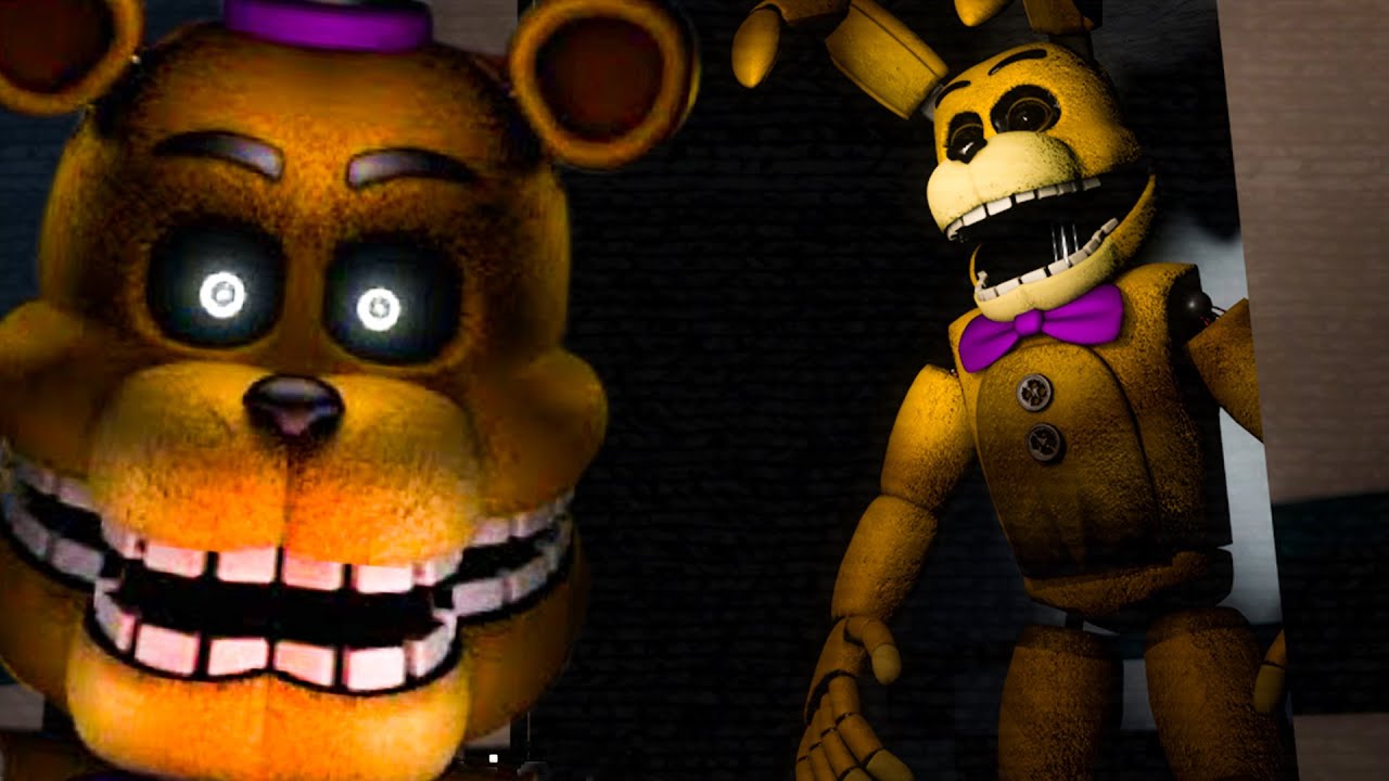 Showcasing Fredbear, Spring Bonnie and Marionette in Fredbears