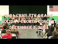2024 8th Grade Holiday Chorus Concert