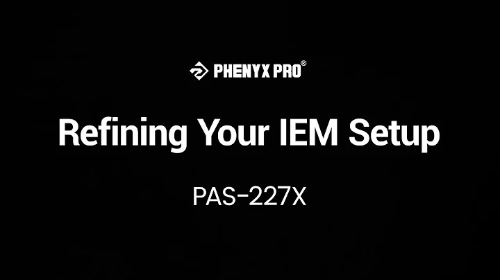 Tutorial - Refining Your IEM Setup with the Phenyx Pro PAS-227X Antenna Combiner System