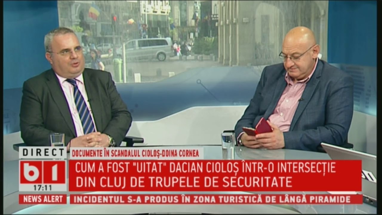 CONTROVERSE: DOCUMENTE IN SCANDALUL CIOLOS - DOINA CORNEA.P2/2 newspaper mockup