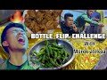 Bottle flip challenge with a twist