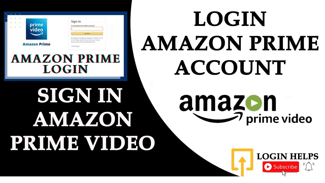 How To Login Amazon Prime Video Account Sign In Amazon Prime Video Account 21 Youtube