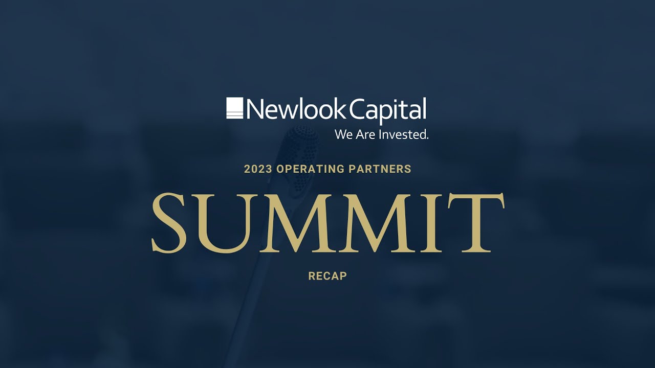 Newlook Capital Industrial Operating Partners Summit