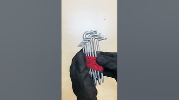 Khám phá điểm đặc biệt của bộ lục giác hoa thị có lỗ 10 cây KS Tools 151.4820 #unicomjsc #hexagonkey