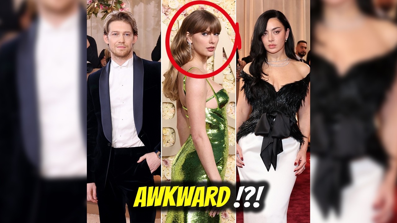 Awkward Golden Globes Moment When Taylor Swift’s Music Plays as Joe Alwyn Watches